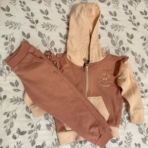7 For All Mankind toddler hoodie & pants set